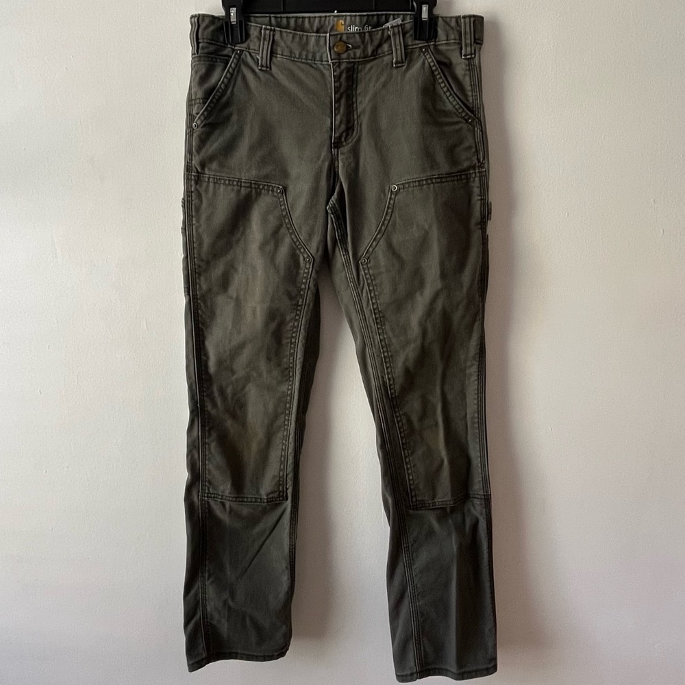 Carhartt Women’s slim fit double knee work pants